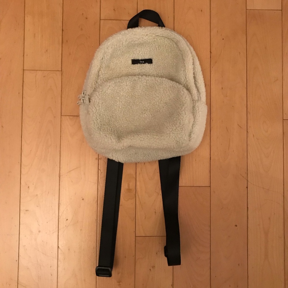 Aritzia Tna Shearling Backpack